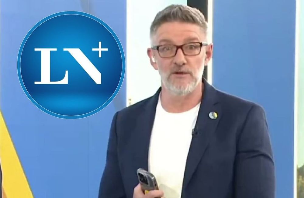 Reapareció Luis Novaresio en LN+ (Captura de video)