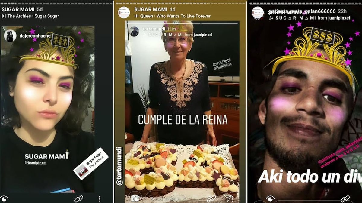 Sugar Mami, el divertido filtro de Instagram creado por mendocinos que ...