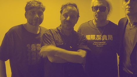 Los Andes | Peligrosos Gorriones en versión 2024: Leo Quiroz (mendocino invitado, en teclados), Francisco Bochatón (bajo y voz), Braulio DAguirre (batería) y Guillermo Coda (guitarra).