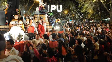 Con la Vía Blanca comienza la gran gala de la Fiesta de la Vendimia