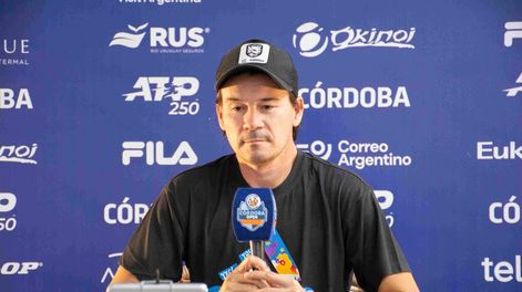Guillermo el Mago Coria, capitán argentino en la Copa Davis. / Gentileza.