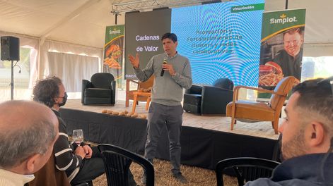 Alfredo Draque, director de Agricultura de Mendoza anunció la formación de un clúster de la papa.