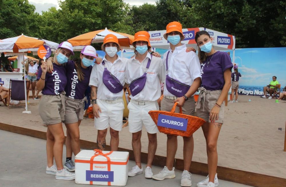 El equipo de Naranja X.