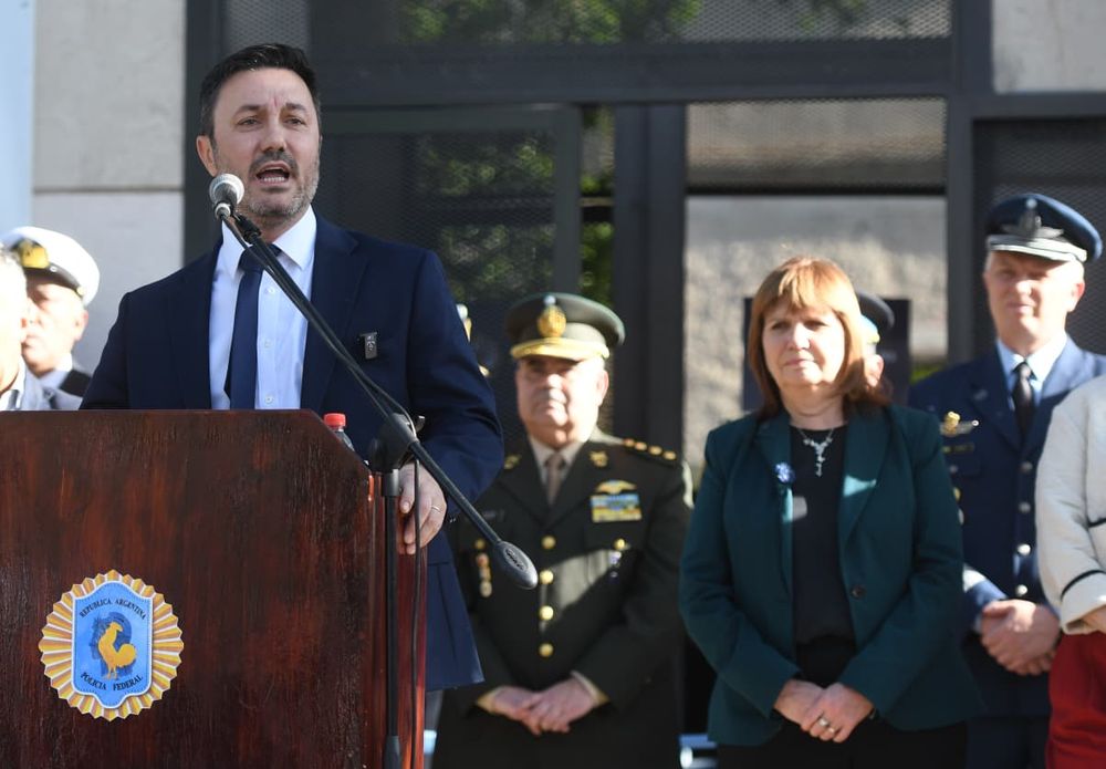 El candidato a diputado nacional de La Libertad Avanza, Luis Petri. 
