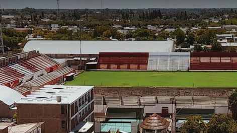 Los Andes | El estadio del Club Atlético San Martín fue suspendido para recibir público por parte del Ministerio de Seguridad y Justicia. Foto: IG @atleticoclubsanmartin