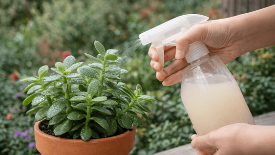 no lo tires: hace este fertilizante casero y recupera el color de tus plantas