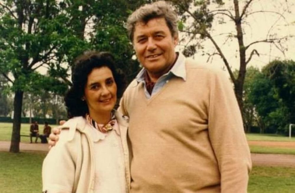 Patricia Goodliffe y el amor de su vida, Guy Williams. (Gentileza / La Nación)