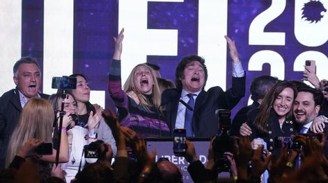El Gobierno comienza el trabajo para la reelección Javier Milei (Foto: Clarín)