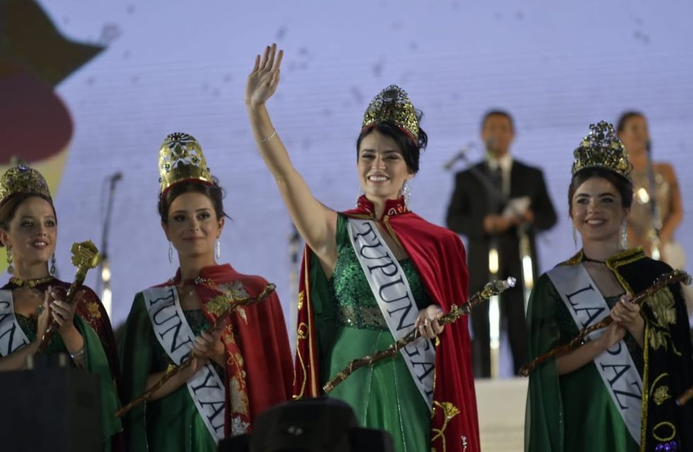 Gemina Navarro, reina de Tupungato. Foto: Orlando Pelichotti / Los Andes