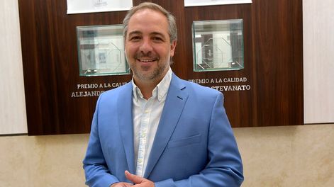 Matías Stevanato intendente del Departamento de Maipúfoto: Orlando Pelichotti
