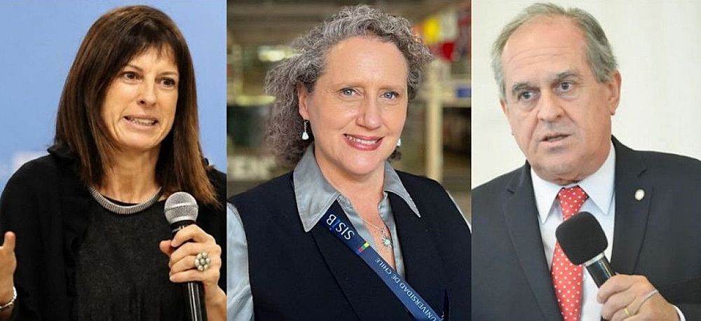 María Gabriela Ávalos, Fernanda Beigel y Alejando Pérez Hualde fueron reconocidos por el premio Konex