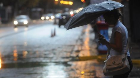 Otra vez la lluvia dice presente en Mendoza