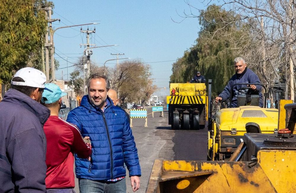 Maipú avanza con más obra pública en todo el departamento