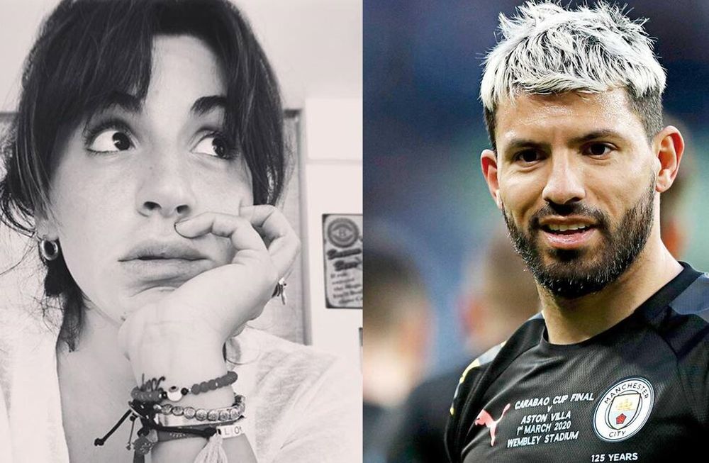 Gianinna Maradona y ¿un palito para el Kun Agüero?