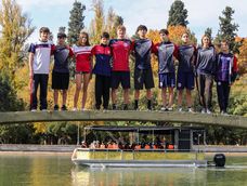 Natación. Pamperitos y Ave Fénix ambos grupos de nadadores, todos muy jóvenes, que son la apuesta con esperanza de la natación del club de la bandera Azulgrana,&nbsp; de la Provincia de Mendoza y el país.