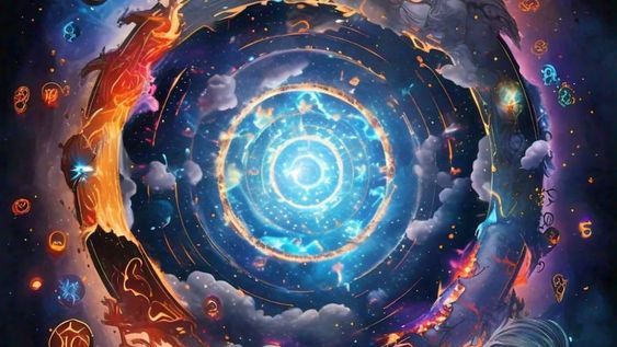 El Portal del León 8/8 afecta positivamente a cada signo del zodiaco. Los más poderosos serán Géminis, Acuario y Leo. (imagen generada con IA)