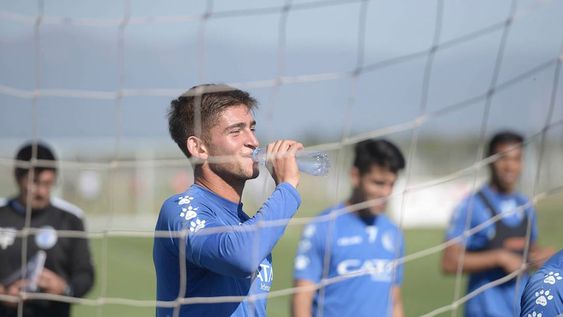 Con sed de gol. Tomás Badaloni, jugador del Godoy Cruz, acumula 748 minutos sin convertir. Su último pase a la red fue el 11 de abril ante Arsenal en el regreso oficial al Gambarte. Foto: Marcos García/ Los Andes