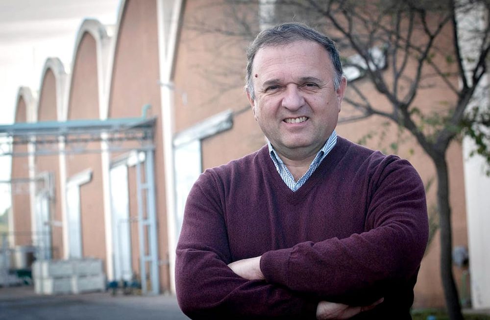 El presidente de la Cámara de la Fruta Industrializada de Mendoza, habló sobre la producción y el plan de desarrollo del durazno. Un modelo atado a los vaivenes de la economía. / Foto: Orlando Pelichotti / Los Andes