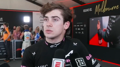Franco Colapinto estalló tras la sanción en el GP de Australia.