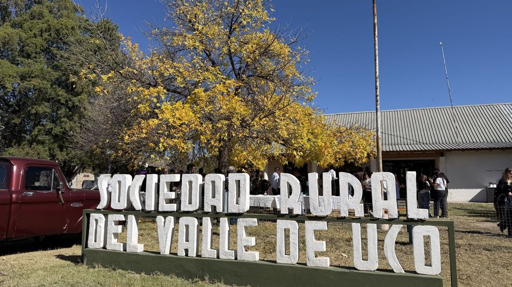 La Sociedad Rural del Valle de Uco nuclea productores de San Carlos, Tunuyán y Tupungato, con foco exclusivo en el sector agropecuario y el desarrollo vinculado al campo.