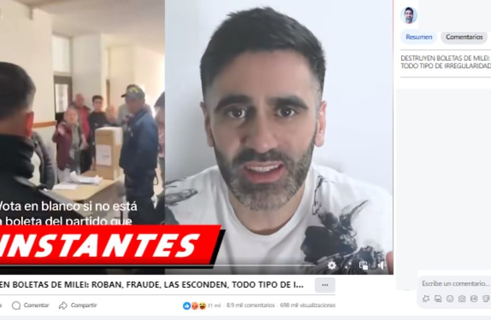 Videos virales sugieren que se cometió fraude en las elecciones del domingo, pero la Cámara Nacional Electoral negó irregularidades significativas.