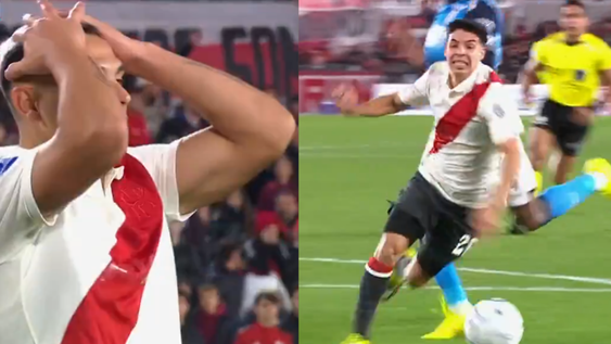 El polémico penal para River ante Blooming que Maximiliano Salas desperdició