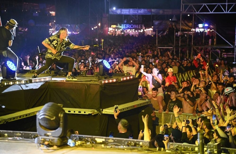 Pinta Rock: con menos intensidad y más pogo, la Fiesta de la Cerveza tuvo su noche rockera +30. Foto: Gentileza Municipalidad de Godoy Cruz