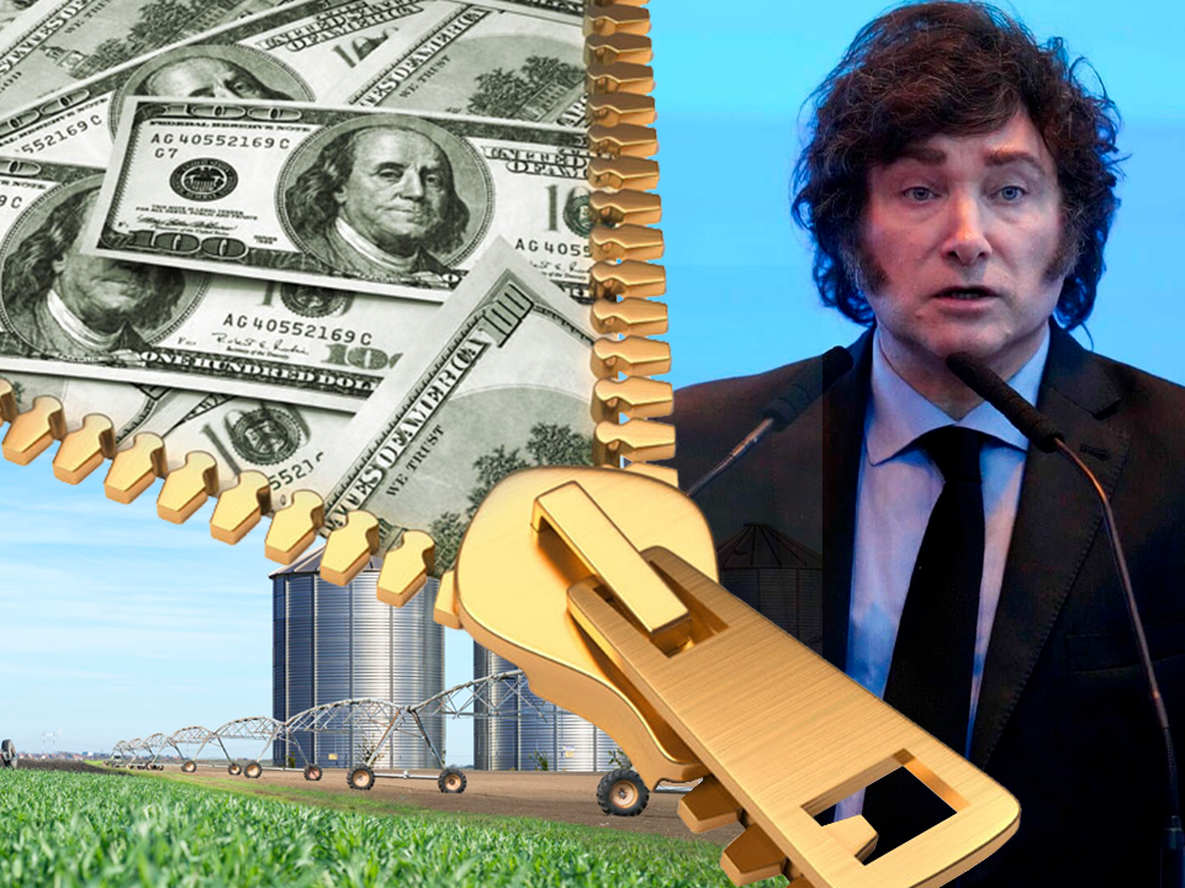 Para frenar el dólar, el Gobierno vendió en tres días casi la mitad de las divisas que compró con la baja de retenciones.