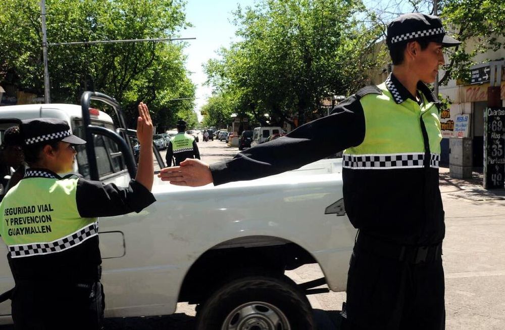 Ordenar el tránsito en Guaymallén, una tarea para los jóvenes
