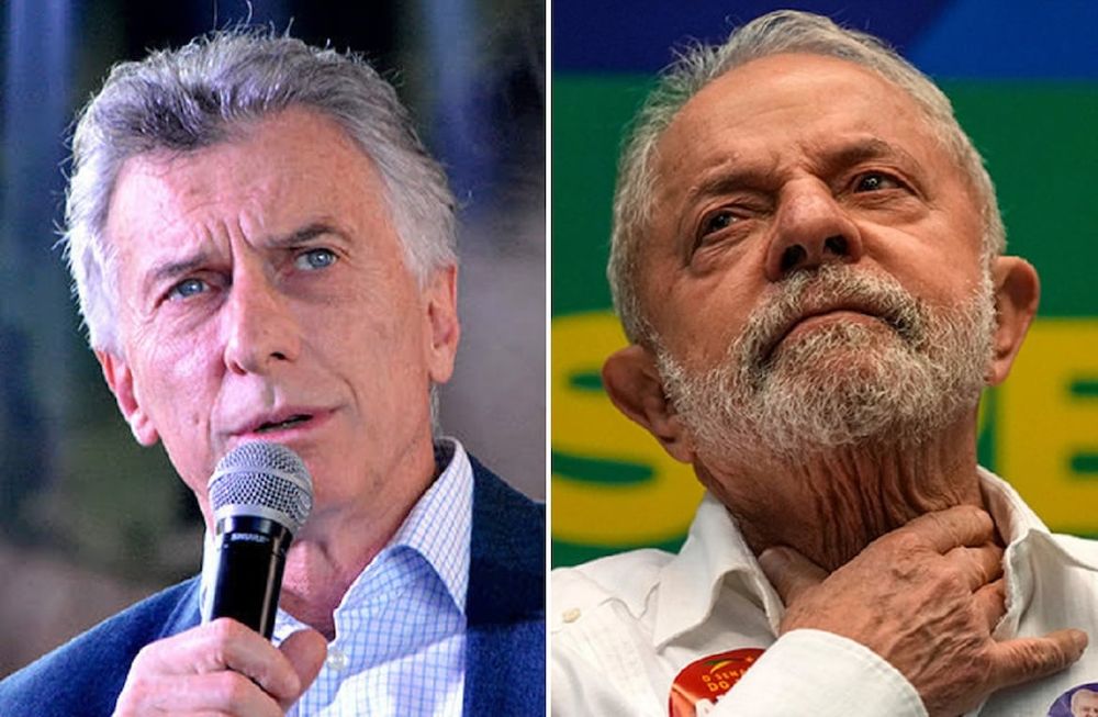 Mauricio Macri y Lula da Silva