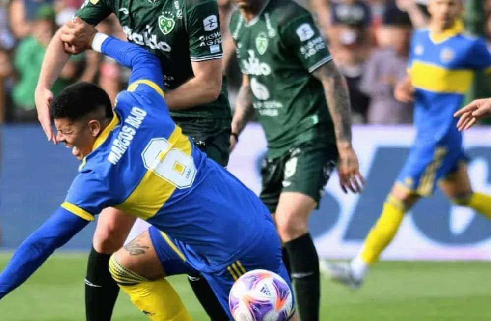 Marcos Rojo sufrió una seria lesión y habló después del partido. / Gentileza.