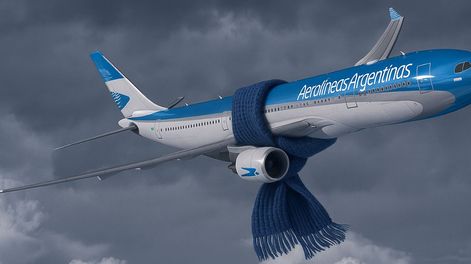 Aerolíneas Argentinas con buenos números en temporada invernal.
