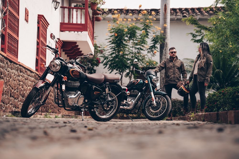 Moto Royal Enfield.