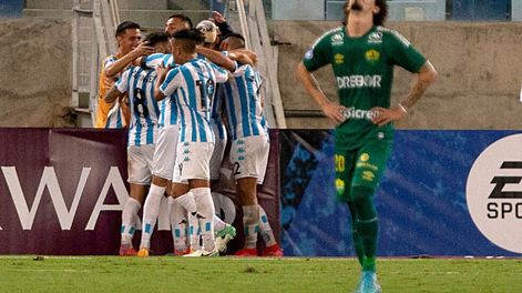 Racing lo dioe vuelta y se trajo un valiosísimo triunfo desde Brasil, donde superó a Cuiabá para quedar como puntero de su zona en la Sudamericana. / Gentileza.