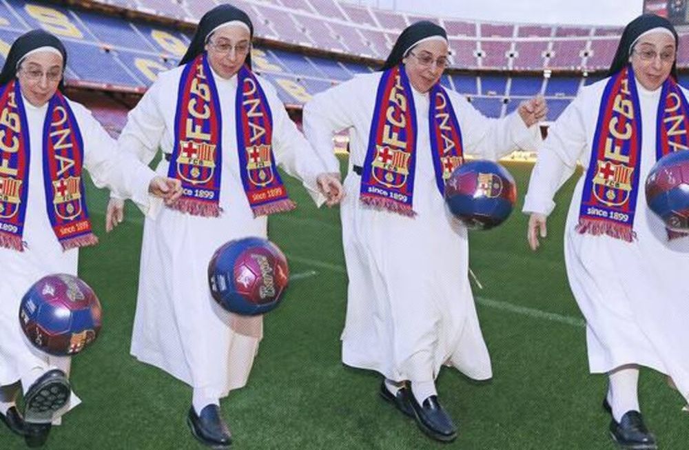 Sor Lucía es argentina, fana del Barça, de Messi y no tiene pelos en la lengua