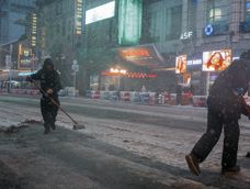 Tormenta de nieve en Nueva York