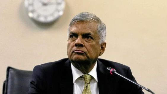 Primer ministro y ahora presidente interino de Sri Lanka, Ranil Wickremesinghe.