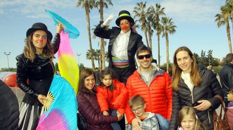 Un parque de diversiones para celebrar el Día del Niño