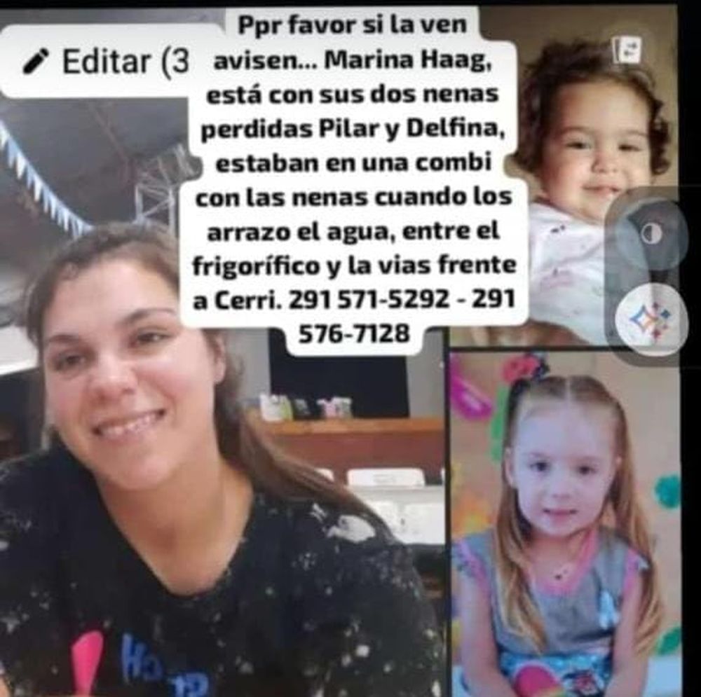 Una vecina de Bahía Blanca habló con diario Los Andes y contó cómo vivía las últimas 12 horas | Gentileza Cristina Ruiz Una vecina de Bahía Blanca habló con diario Los Andes y contó cómo vivía las últimas 12 horas | Gentileza Cristina Ruiz