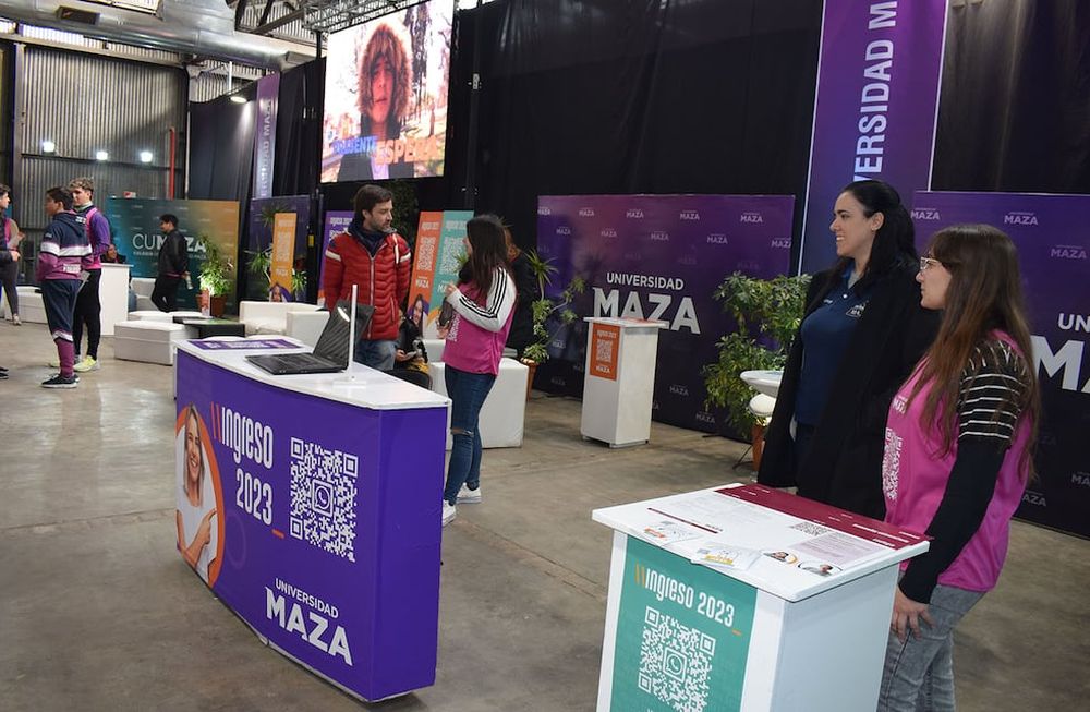 La Universidad Maza participa de la Expo Educativa Mendoza 2023
