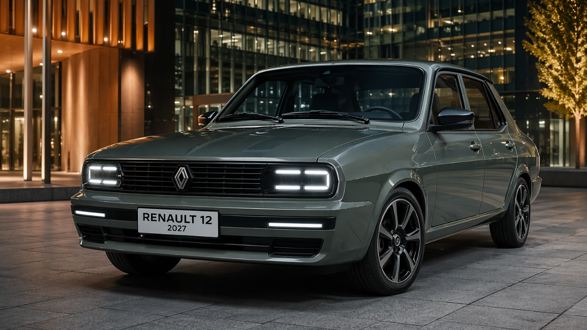 Así es el Renault 12 versión 2027: el clásico automóvil que sale a dominar las calles de nuevo