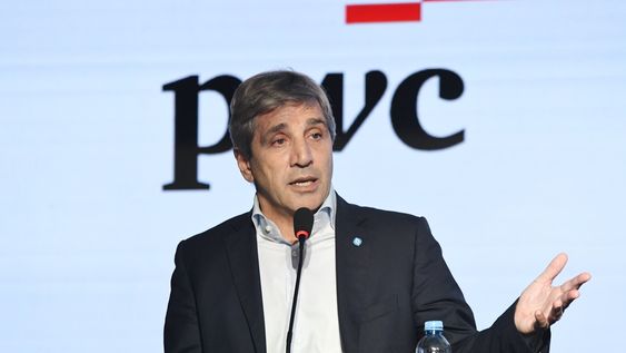 El ministro de Economía, Luis Caputo.&nbsp;