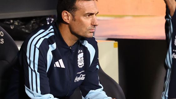 Lionel Scaloni, DT de la Selección Argentina.