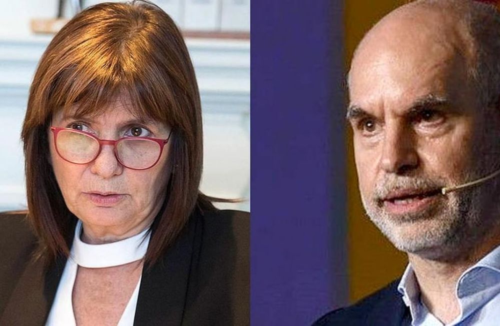Horacio Rodríguez Larreta y Patricia Bullrich, agitan la interna de Juntos por el Cambio.