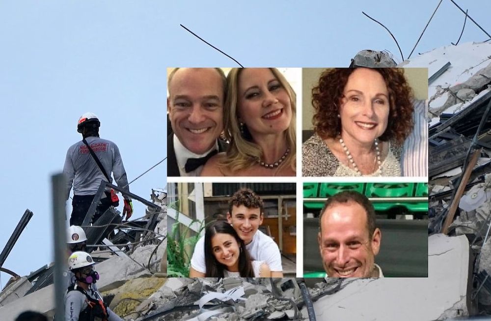 Frank y Anne Kleiman, Nancy Kleiman, Deborah Berezdivin, Ilan Naiybryf, Jay Kleiman son algunos de los desaparecidos en el derrumbe de Miami.
