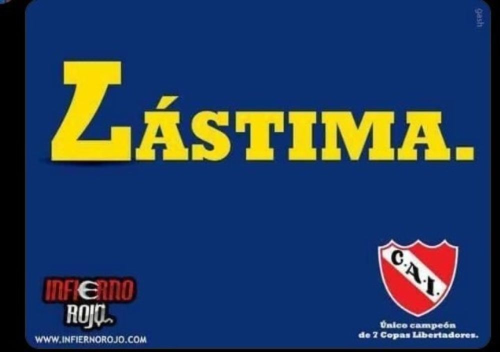 Los memes contra Boca inundaron las redes sociales. 