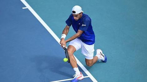 Francisco Cerúndolo quedó eliminado del Master 1000 de Miami. / Gentileza.