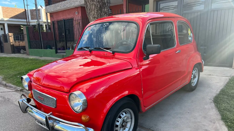 Cuánto cuesta comprar hoy un Fiat 600 impecable modelo 1976