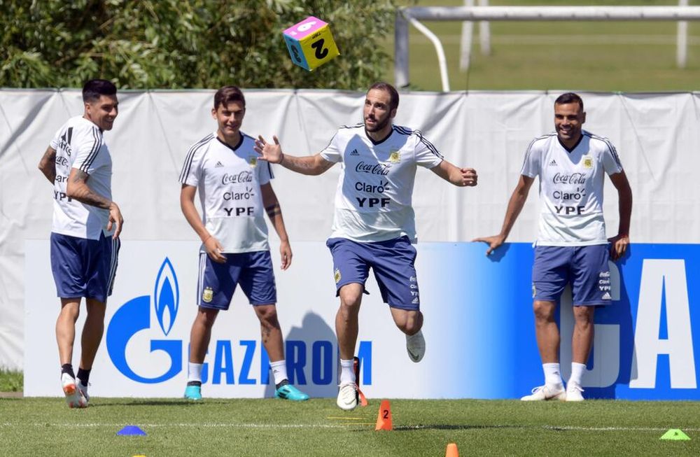 Tras el decepcionante debut, Argentina se entrenó en Bronnitsy