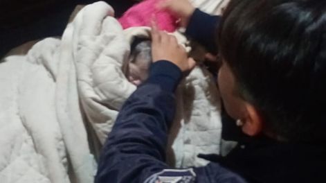 Policías parteras en Maipú